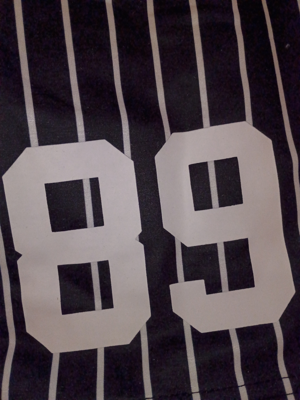 Boston 89 Black Pinstripe Women’s Crop Top & Shorts Set Size Medium NWOT P2P 22 - Picture 4 of 5